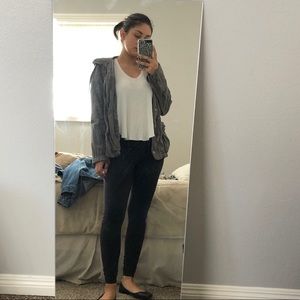 Abercrombie and Fitch gray jacket